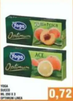 Bitar Yoga Optimum succo pesca offerta