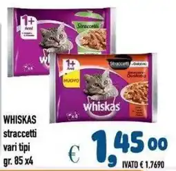 Del Prete Distribuzioni Whiskas straccetti offerta