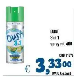 Del Prete Distribuzioni Oust 3 in 1 offerta