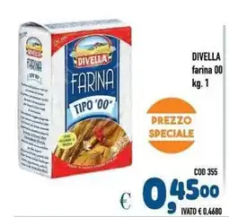 Del Prete Distribuzioni Divella farina tipo 00 offerta