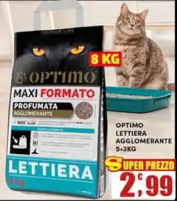 Maury's Optimo lettiera agglomerante offerta