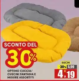 Maury's Optimo cuccia/cuscini fantasia offerta