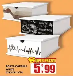 Maury's Porta capsule white offerta