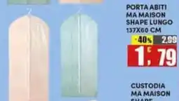 Maury's Porta abiti ma maison shape lungo offerta