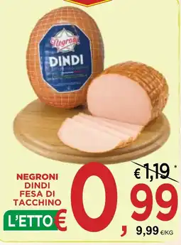 Jero Market Negroni Dindi Fesa di Tacchino offerta
