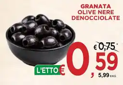 Jero Market Granata olive nere denocciolate offerta