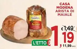 Jero Market Casa Modena Arista di Maiale offerta
