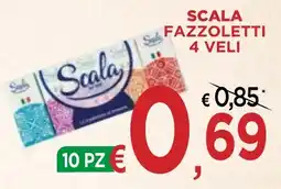 Jero Market Scala Fazzoletti 4 Veli offerta