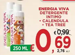 Jero Market Energia Viva detergente intimo offerta