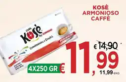 Jero Market Kosè armonioso caffè offerta