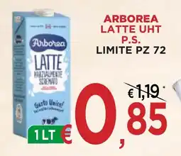 Jero Market Arborea latte UHT P.S. offerta