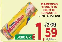 Jero Market Tonno MareVivo all'olio di semi di girasole offerta