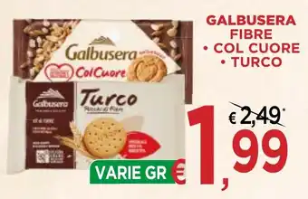 Galbusera Fibre Col Cuore Turco