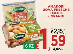 Jero Market Uova fresche Amadori offerta