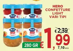 Jero Market Hero confetture light offerta