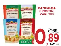 Jero Market Panealba crostini vari tipi offerta