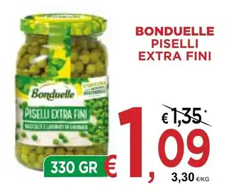 Bonduelle piselli extra fini