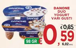 Jero Market Danone duo yogurt vari gusti offerta