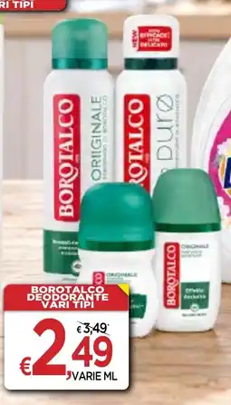 Jero Market Borotalco deodorante offerta