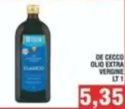 Bitar De Cecco olio extra vergine offerta