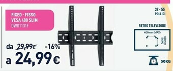 Unieuro Supporto tv offerta