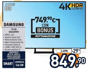 Unieuro Tv offerta