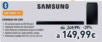 Unieuro Soundbar offerta