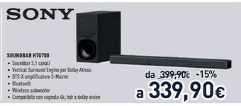 Unieuro Soundbar offerta