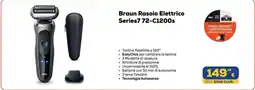 Euronics Tufano Braun Rasoio Elettrico Series7 72-C1200s offerta