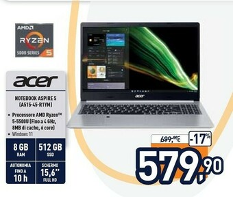 Unieuro Notebook offerta