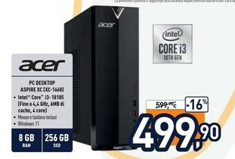 Unieuro Pc desktop offerta