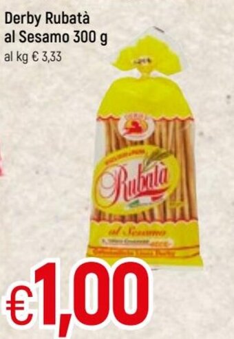Famila Derby Rubatà al Sesamo 300g offerta