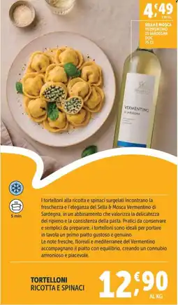 Deco Superfreddo Tortelloni ricotta e spinaci offerta