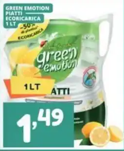 Cossuto Green Emotion piatti ecoricarica offerta