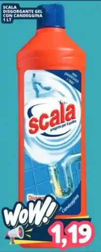 Cossuto Scala disgorgante gel con candeggina offerta