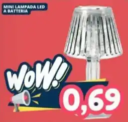 Cossuto Mini lampada led a batteria offerta