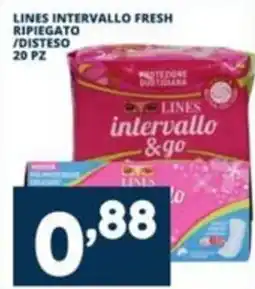 Cossuto Lines intervallo & go offerta