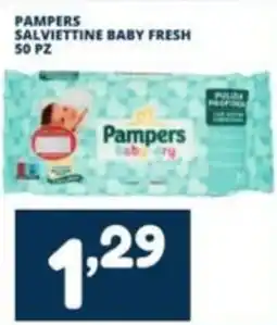 Cossuto Pampers salviettine baby fresh offerta