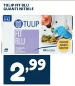 Cossuto Guanti nitrile Tulip Fit Blu offerta