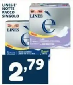 Cossuto Lines e' notte pacco singolo offerta