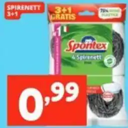 Cossuto Spirenett Spontex offerta