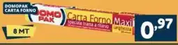 Cossuto Domopak carta forno offerta