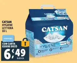 Gourmet Déco Catsan lettiera hygiène offerta