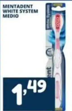 Cossuto Mentadent White System Medio offerta