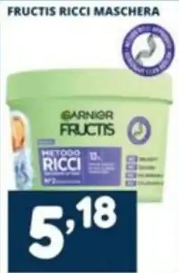 Cossuto Fructis ricci maschera offerta