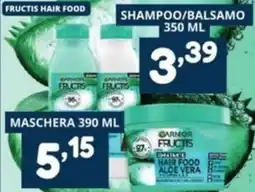 Cossuto Shampoo/balsamo Carnor Fructis offerta