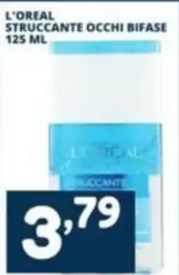 Cossuto L'Oréal struccante occhi bifase offerta