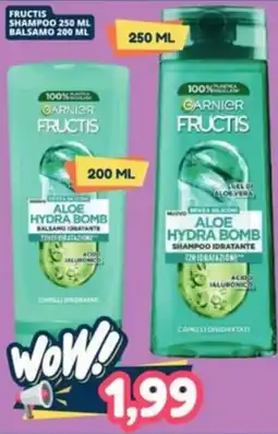 Cossuto Garnier Fructis Aloe Hydra Bomb offerta