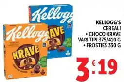 Gourmet Déco Kellogg's cereali offerta