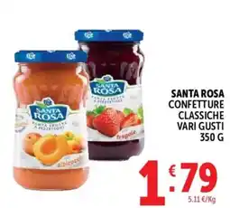 Gourmet Déco Santa Rosa confetture classiche offerta